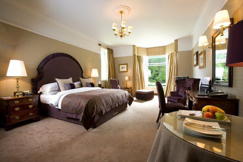 A Junior Suite at The Marcliffe Hotel and Spa - Aberdeen, United Kingdom