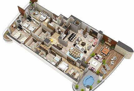 Luxxe Chairman's Villa - 4 Bedroom Residence - Nuevo Vallarta, Mexico