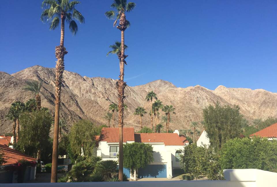 Western views of the Santa Rosa Mountains