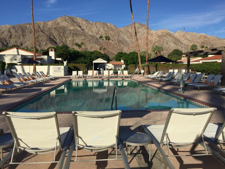 Adult pool at the resort