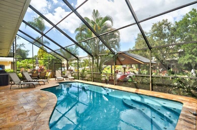 Lake Tarpon Waterfront Home - Palm Harbor, Florida