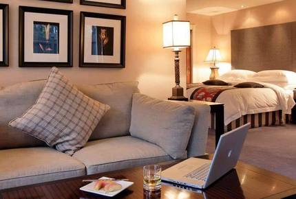 A Junior Suite at The Marcliffe Hotel and Spa - Aberdeen, United Kingdom