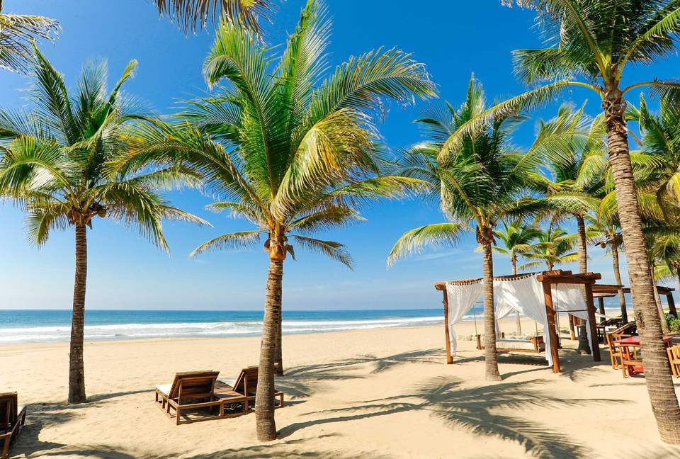 Perfect luxury beach home exchange vacation view