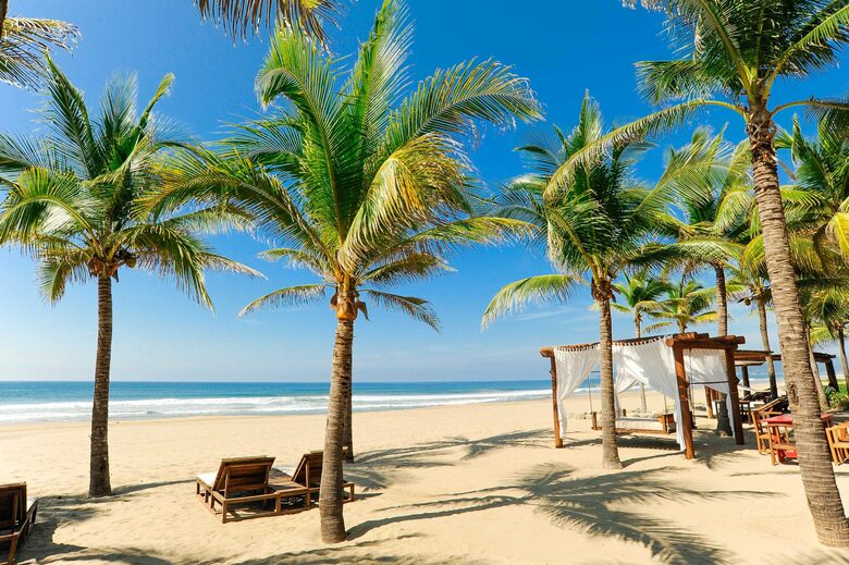 Perfect luxury beach home exchange vacation view