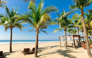 Perfect luxury beach home exchange vacation view