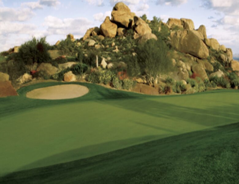 Troon Monument Course at 9th Green - Scottsdale, Arizona
