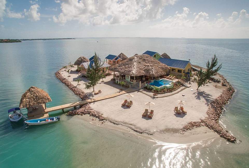 Private Island of Little Harvest Caye - Placencia Belize, Belize