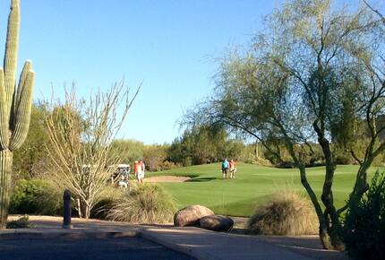 Troon Monument Course at 9th Green - Scottsdale, Arizona