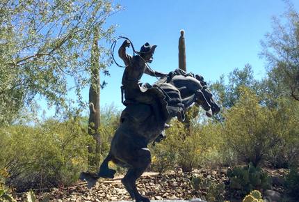 Troon Monument Course at 9th Green - Scottsdale, Arizona