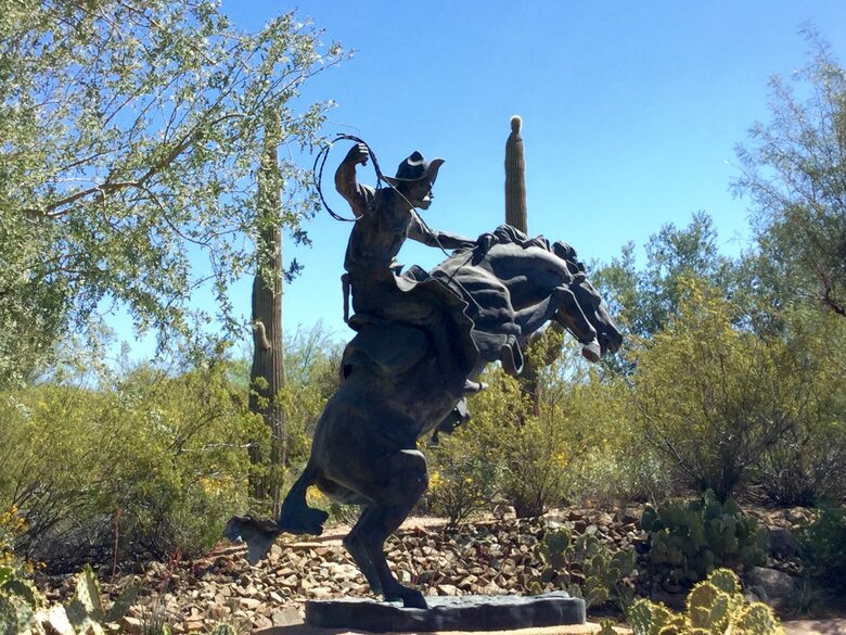 Troon Monument Course at 9th Green - Scottsdale, Arizona