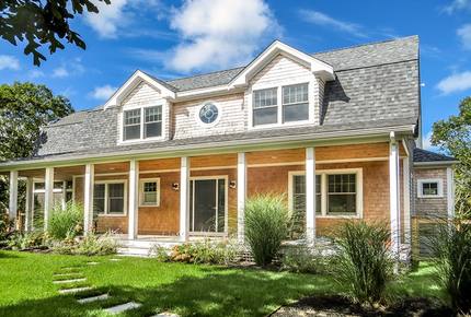 Sleek Katama Farmhouse with Pool - Edgartown, Massachusetts