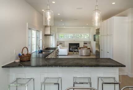 Sleek Katama Farmhouse with Pool - Edgartown, Massachusetts