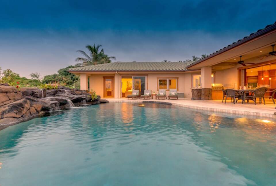 Exclusive Area/Kona Coast, Putting Green, Private pool/Ocean view - Kona coast/Kona, Big Island, Hawaii