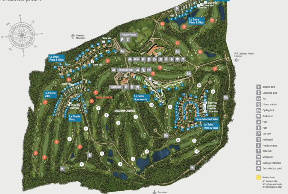 Course-side Villa - PGA Catalunya - Caldes de Malavella, Spain