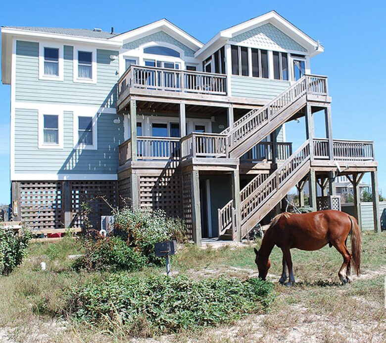 Stargazer Oceanside Home in Carova Beach - Outer Banks - Corolla, North Carolina