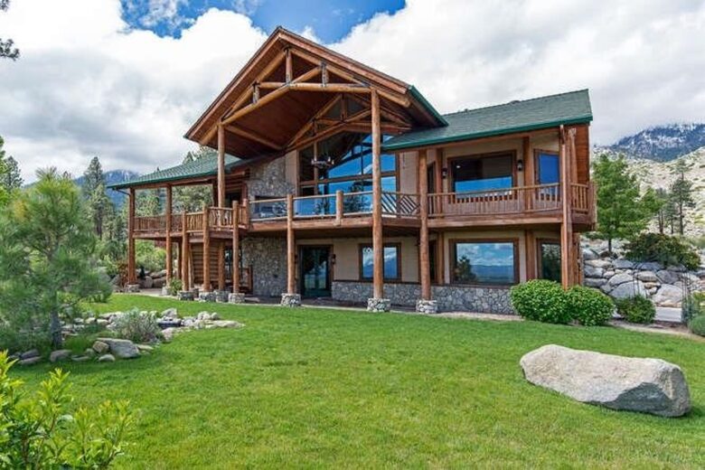 Tahoe Nevada Log Home - Gardnerville, Nevada