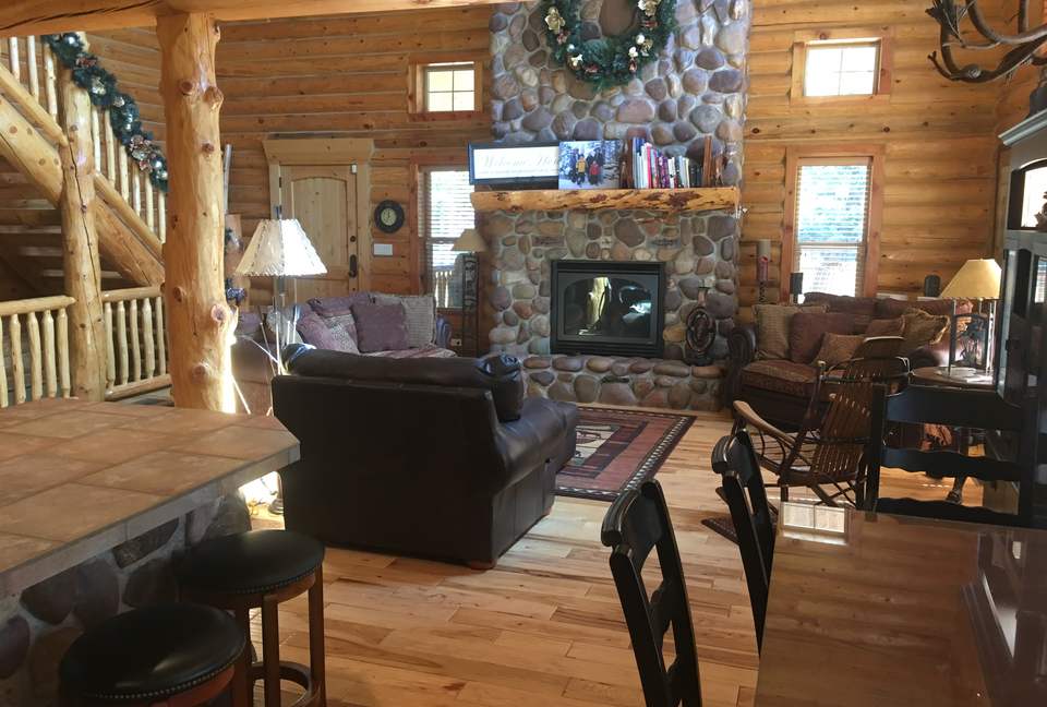 Living room from kitchen.