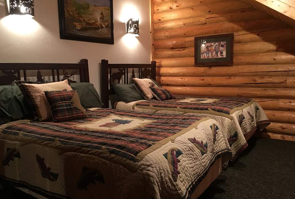 Bear den bedroom upstairs