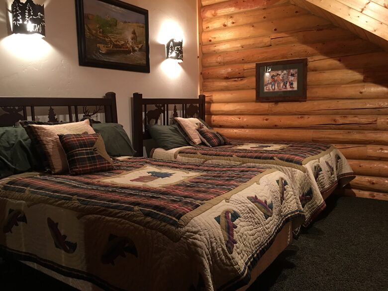 Bear den bedroom upstairs