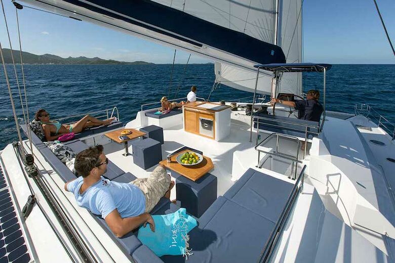 TradeWinds 70ft 5 Cabin Crewed Catamaran Flagship Class – St. Vincent and The Grenadines Sailing Vacation - Port Elizabeth Bequia, Saint Vincent and the Grenadines