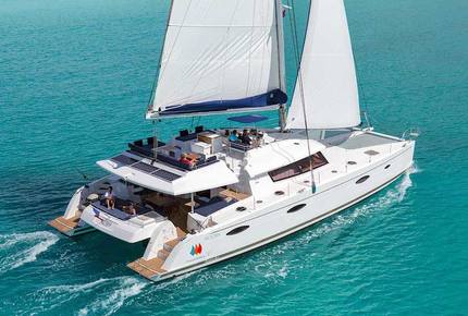 TradeWinds 70ft 5 Cabin Crewed Catamaran Flagship Class – St. Vincent and The Grenadines Sailing Vacation - Port Elizabeth Bequia, Saint Vincent and the Grenadines