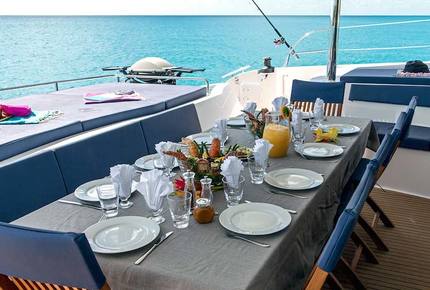 TradeWinds 70ft 5 Cabin Crewed Catamaran Flagship Class – St. Vincent and The Grenadines Sailing Vacation - Port Elizabeth Bequia, Saint Vincent and the Grenadines