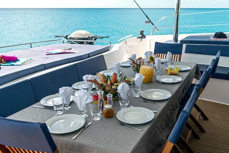 TradeWinds 70ft 5 Cabin Crewed Catamaran Flagship Class – St. Vincent and The Grenadines Sailing Vacation - Port Elizabeth Bequia, Saint Vincent and the Grenadines