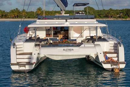 TradeWinds 70ft 5 Cabin Crewed Catamaran Flagship Class – St. Vincent and The Grenadines Sailing Vacation - Port Elizabeth Bequia, Saint Vincent and the Grenadines