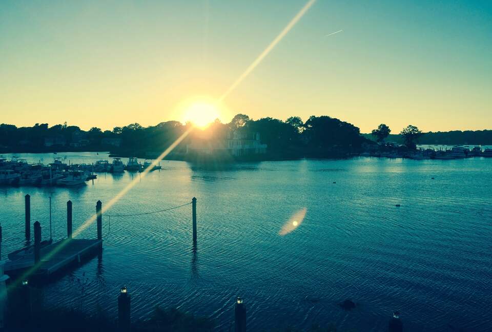 Waterfront Mystic River - Mystic, Connecticut