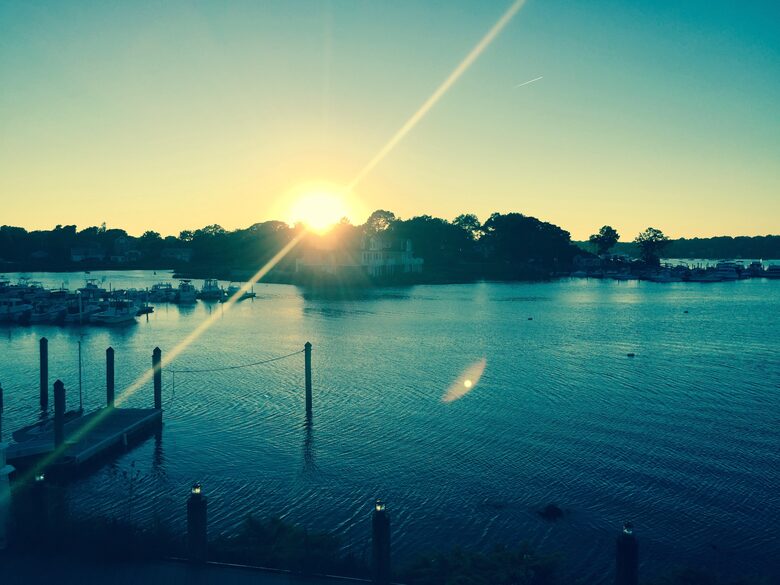 Waterfront Mystic River - Mystic, Connecticut