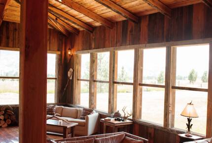 Frank Lloyd Wright Montana compound - Alpine Meadows Ranch - Darby, Montana