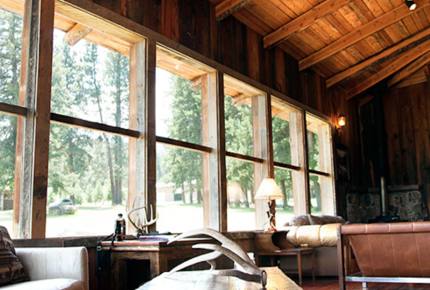 Frank Lloyd Wright Montana compound - Alpine Meadows Ranch - Darby, Montana