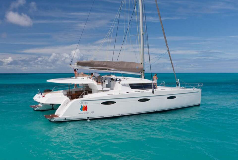 TradeWinds 59’ 5-Cabin Crewed Catamaran Luxury Class – Guadeloupe Sailing Vacation - Guadeloupe, Guadeloupe