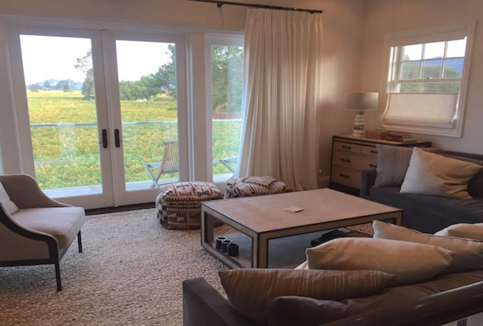 Another view from the study looking at the north vineyards.