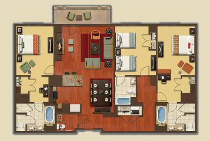 The Ritz-Carlton Club, Lake Tahoe - Non-Allocated - 3 Bedroom - Truckee, California