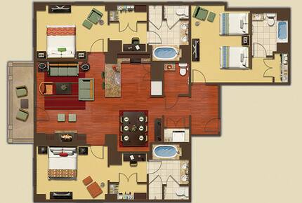 The Ritz-Carlton Club, Lake Tahoe - Non-Allocated - 3 Bedroom - Truckee, California