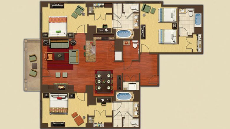 The Ritz-Carlton Club, Lake Tahoe - Non-Allocated - 3 Bedroom - Truckee, California