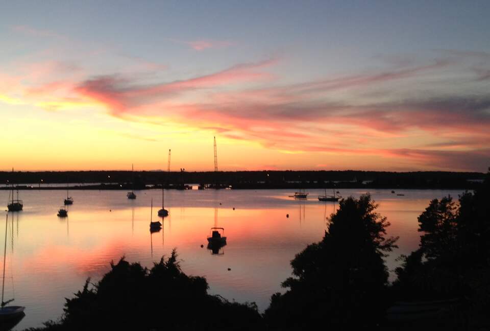 Martha's Vineyard Waterfront Sunsets - Oak Bluffs, Massachusetts