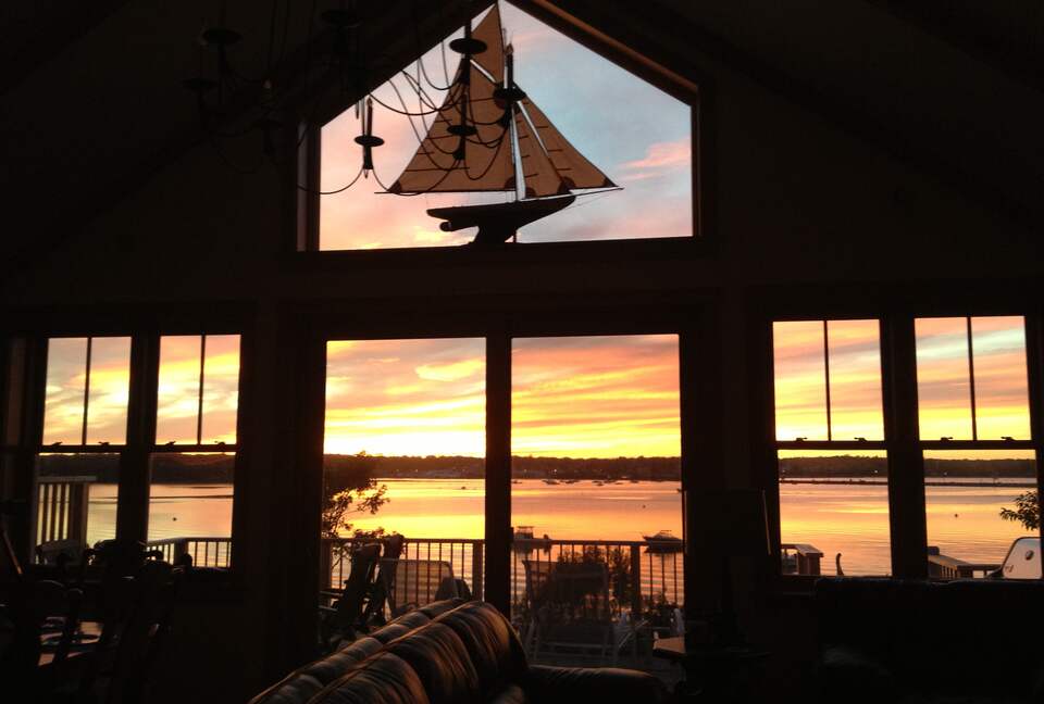 Martha's Vineyard Waterfront Sunsets - Oak Bluffs, Massachusetts