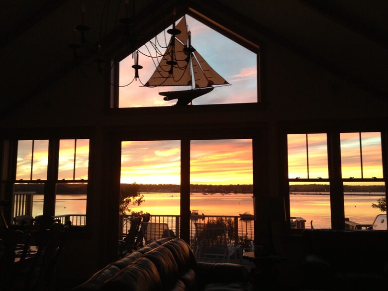 Martha's Vineyard Waterfront Sunsets - Oak Bluffs, Massachusetts