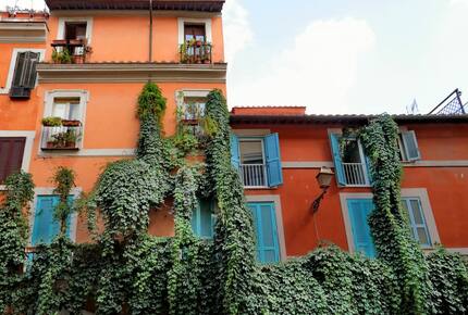 Via Garibaldi - Rome - Trastevere, Italy