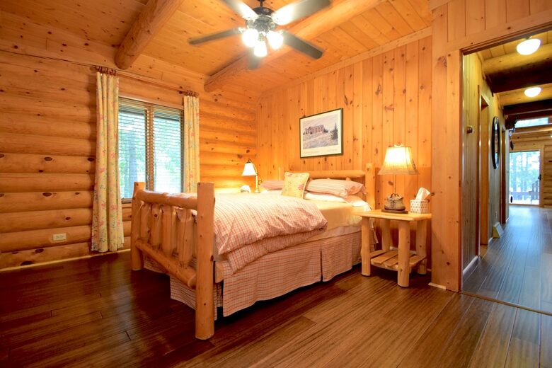 Lake Little Bear Log Home - Webb Lake, Wisconsin