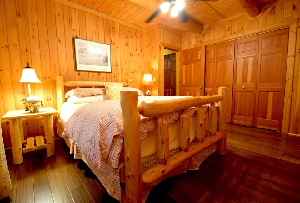 Lake Little Bear Log Home - Webb Lake, Wisconsin