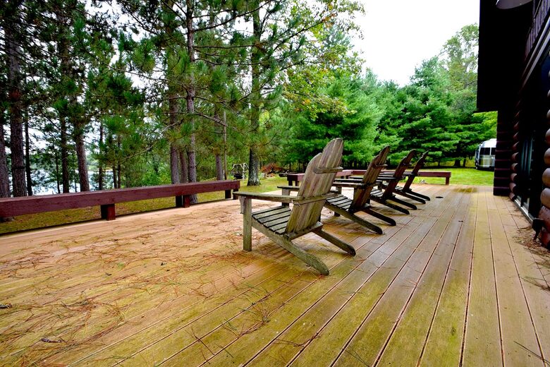 Lake Little Bear Log Home - Webb Lake, Wisconsin