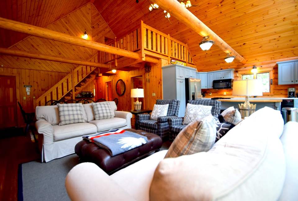 Lake Little Bear Log Home - Webb Lake, Wisconsin