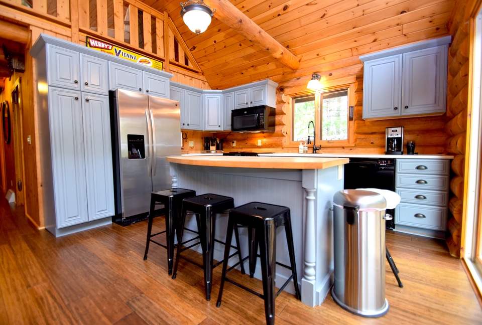 Lake Little Bear Log Home - Webb Lake, Wisconsin