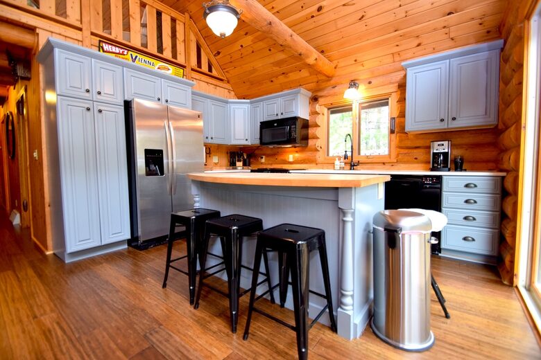 Lake Little Bear Log Home - Webb Lake, Wisconsin