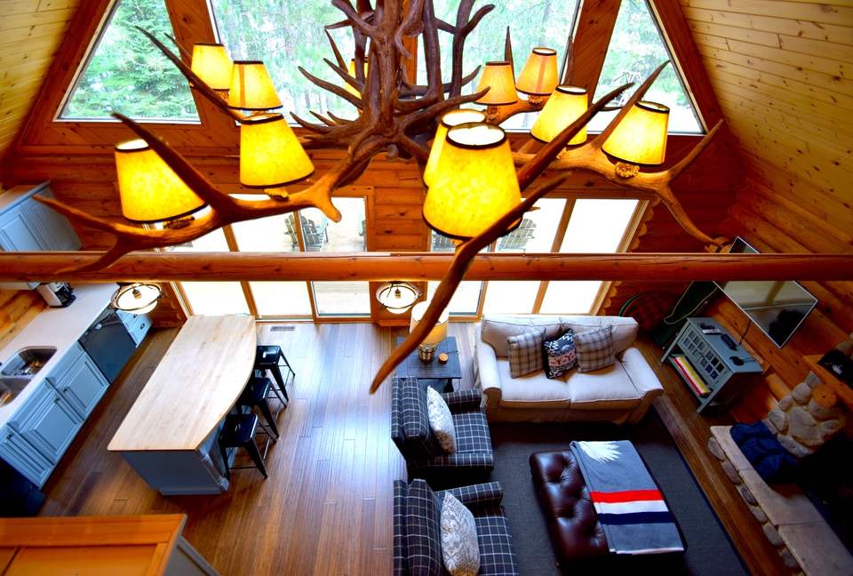 Lake Little Bear Log Home - Webb Lake, Wisconsin