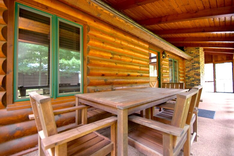 Lake Little Bear Log Home - Webb Lake, Wisconsin