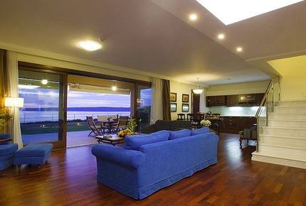 Villa Anemos exclusive location in West Crete breathtaking views - Almirida - Crete, Greece